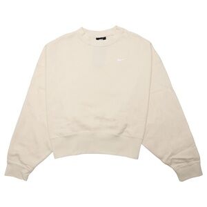 Nike Women’s Sportswear Essential Crewneck Oversized (Coconut Milk/White)